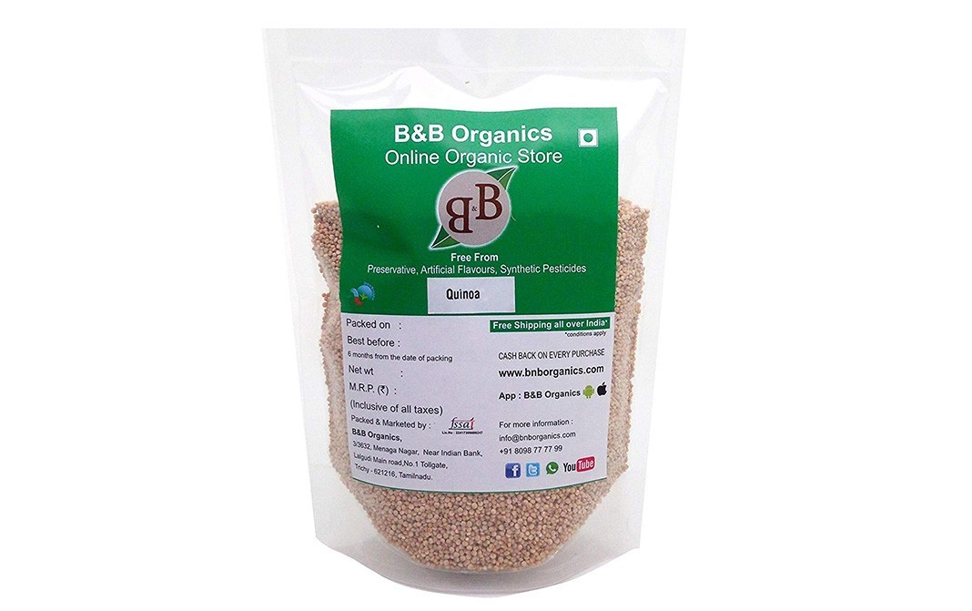B&B Organics Quinoa    Pack  1 kilogram